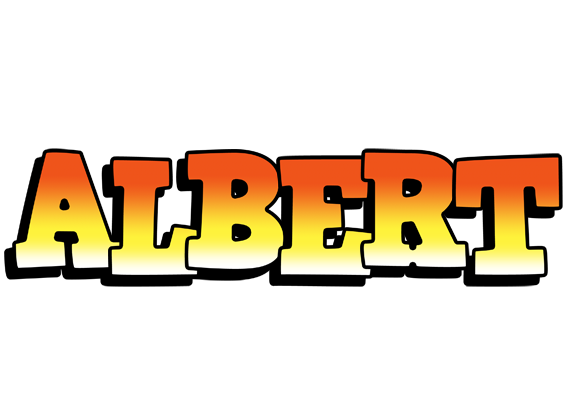Albert sunset logo