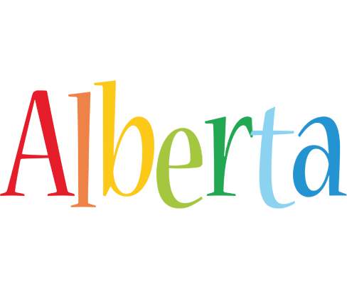 Alberta birthday logo