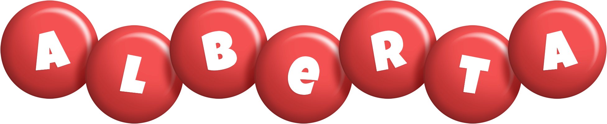 Alberta candy-red logo