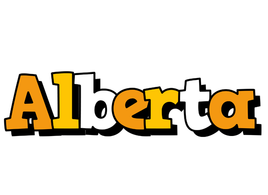 Alberta cartoon logo