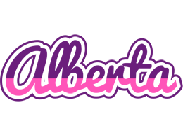 Alberta cheerful logo