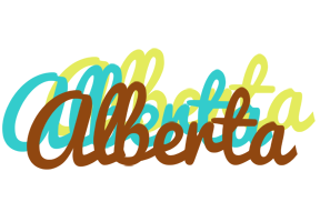 Alberta cupcake logo