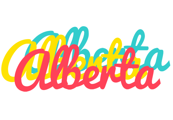 Alberta disco logo