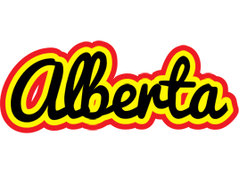 Alberta flaming logo