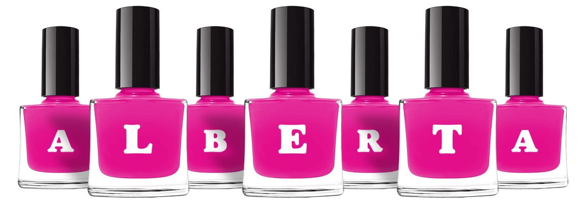 Alberta nails logo