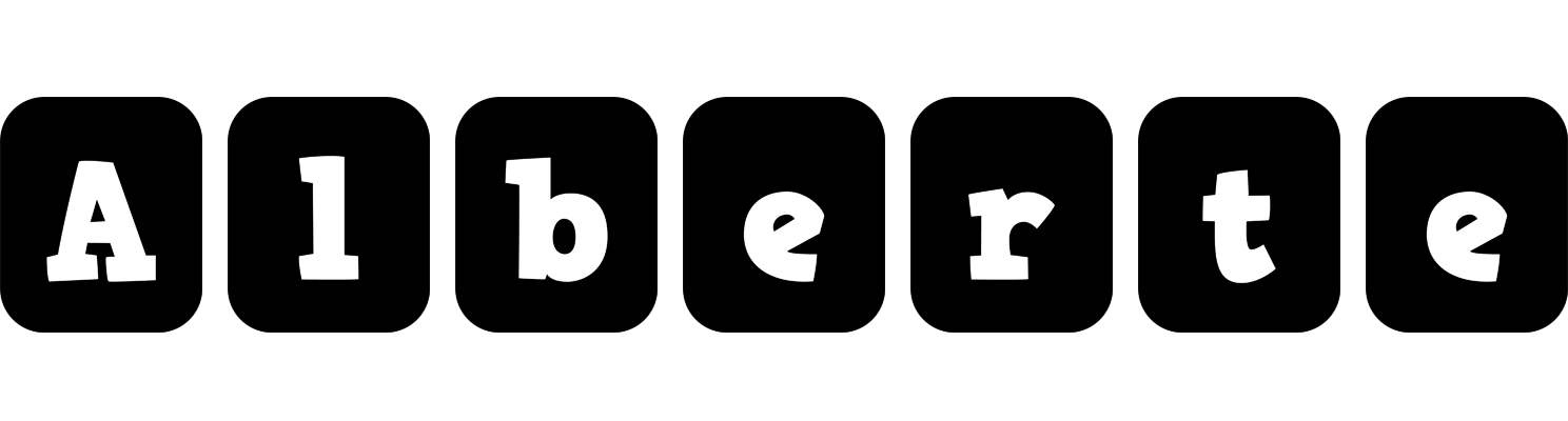 Alberte box logo