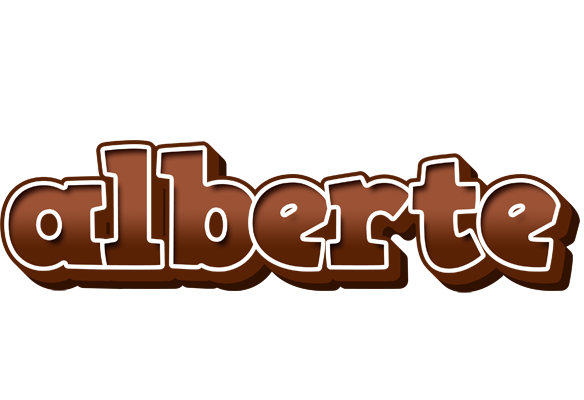 Alberte brownie logo