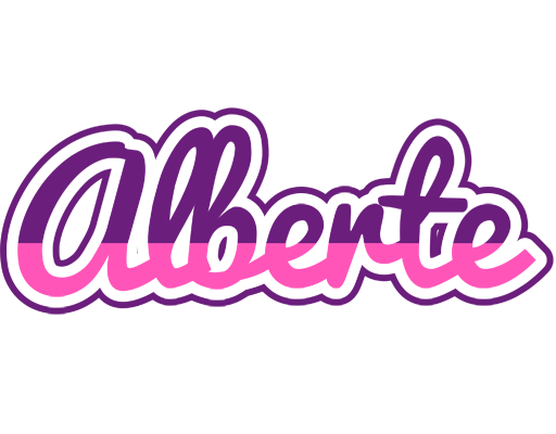 Alberte cheerful logo