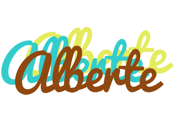 Alberte cupcake logo