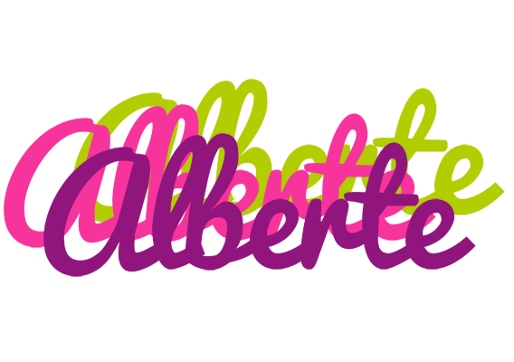 Alberte flowers logo