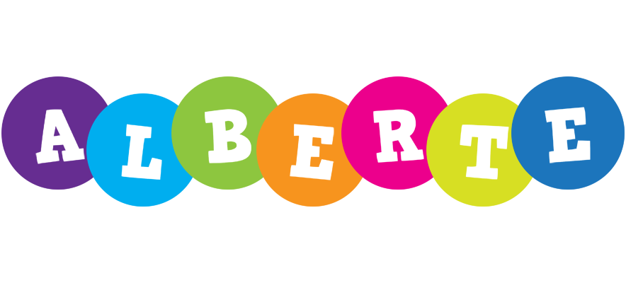 Alberte happy logo