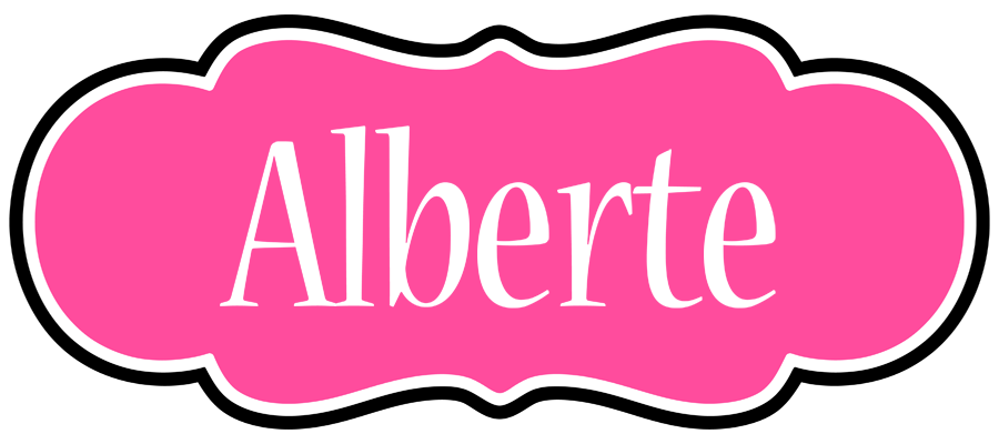 Alberte invitation logo
