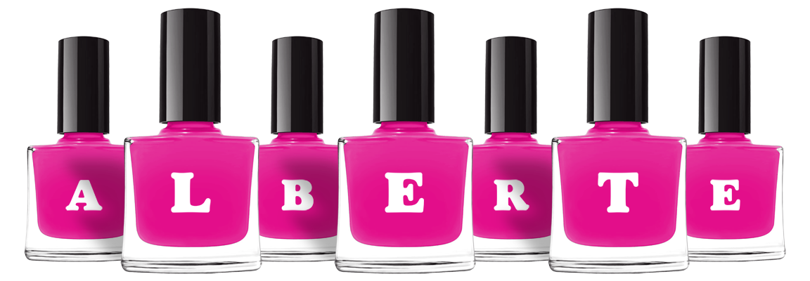 Alberte nails logo
