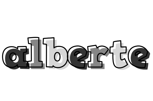 Alberte night logo