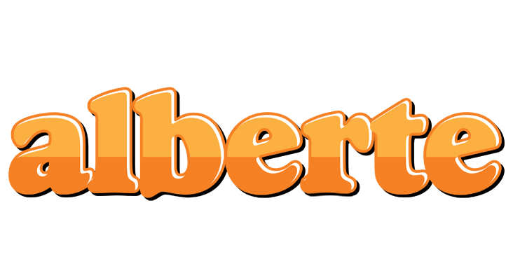 Alberte orange logo
