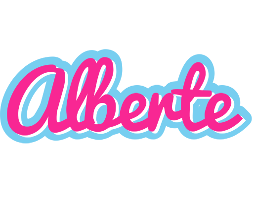 Alberte popstar logo