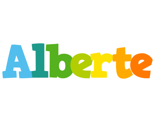Alberte rainbows logo