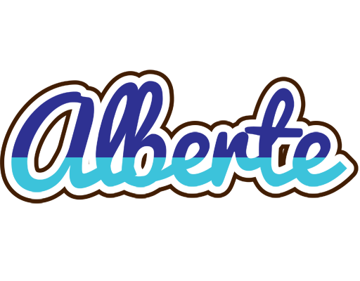 Alberte raining logo