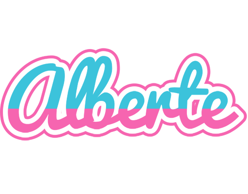 Alberte woman logo