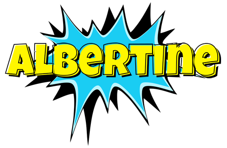 Albertine amazing logo