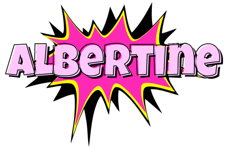 Albertine badabing logo