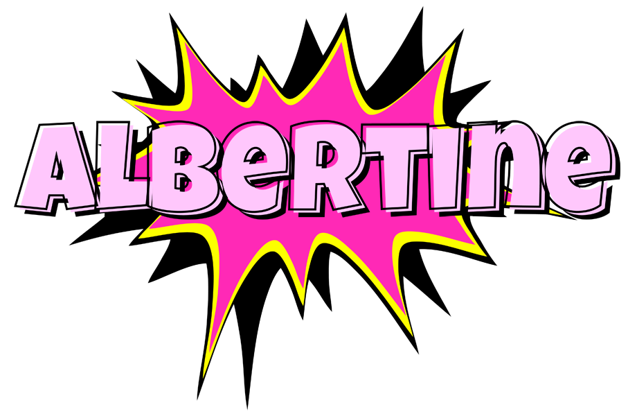 Albertine badabing logo