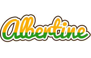 Albertine banana logo