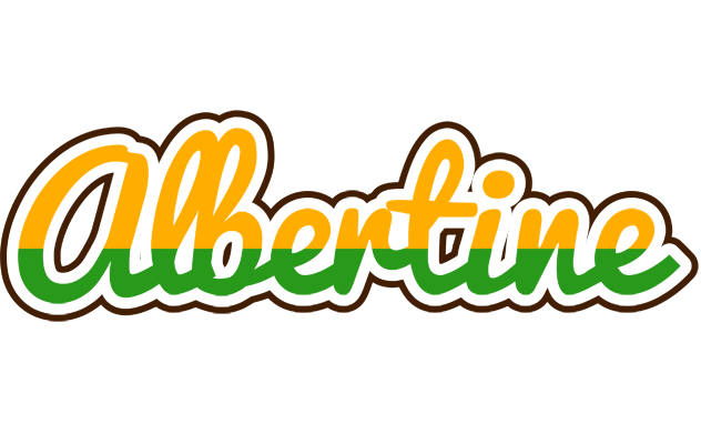 Albertine banana logo