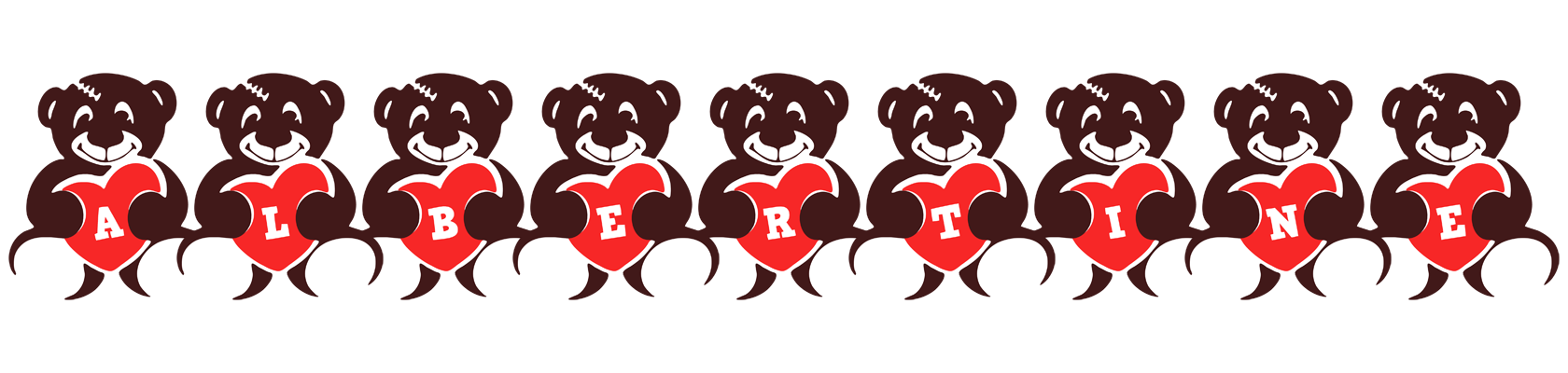 Albertine bear logo