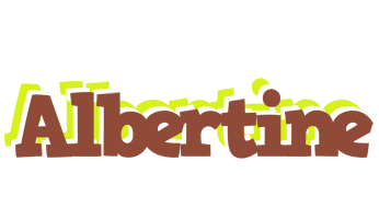 Albertine caffeebar logo