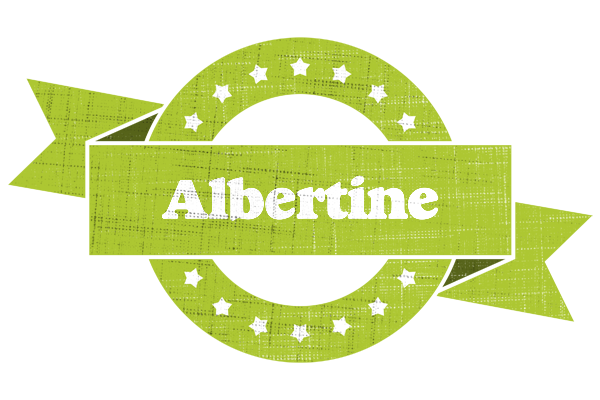 Albertine change logo