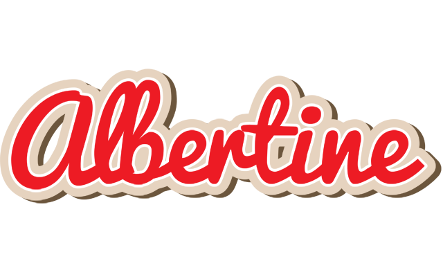Albertine chocolate logo
