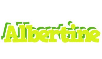 Albertine citrus logo