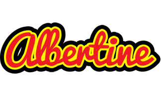 Albertine fireman logo