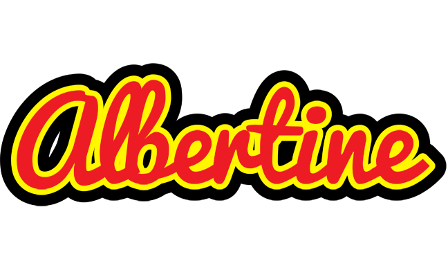 Albertine fireman logo