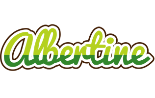 Albertine golfing logo