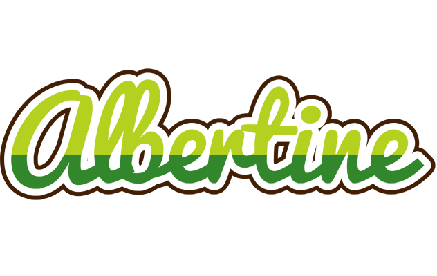 Albertine golfing logo