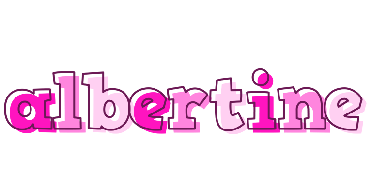 Albertine hello logo