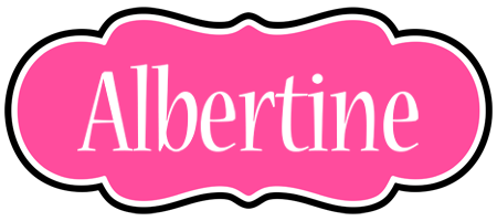 Albertine invitation logo