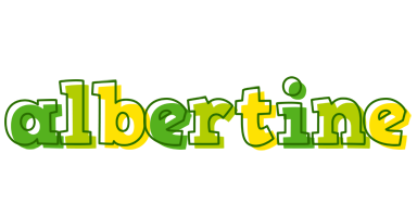 Albertine juice logo