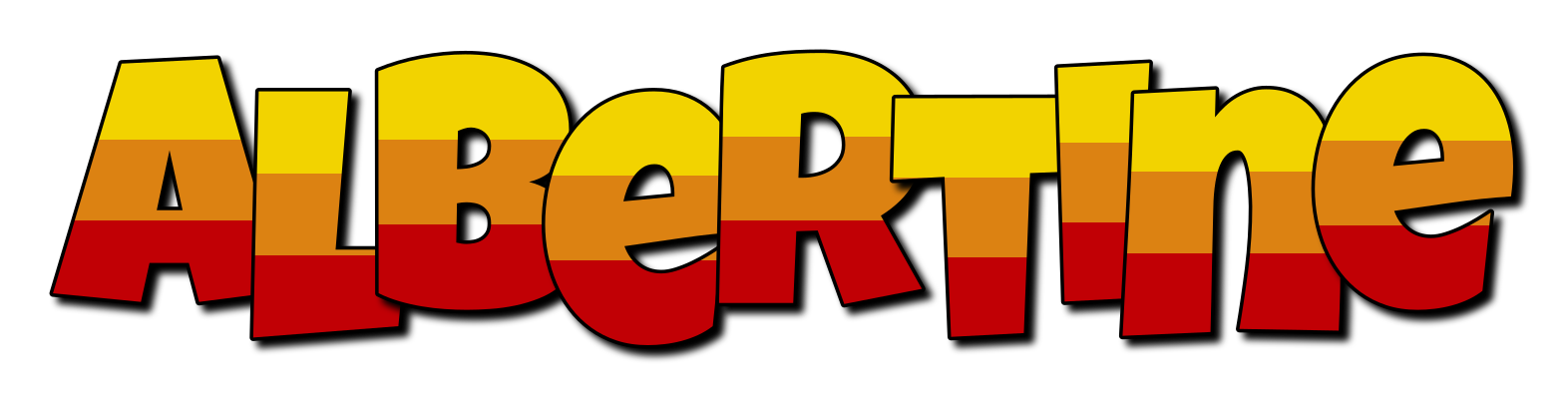 Albertine jungle logo