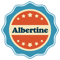 Albertine labels logo