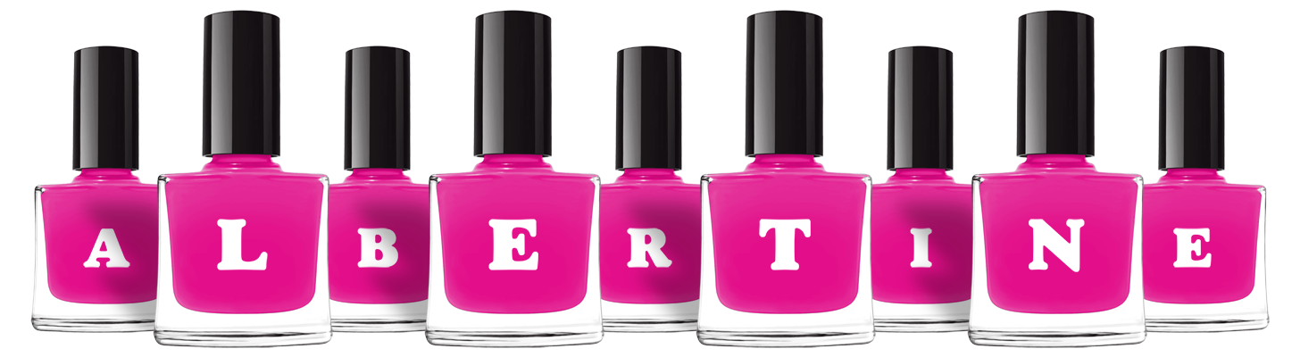 Albertine nails logo