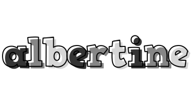 Albertine night logo