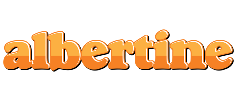 Albertine orange logo