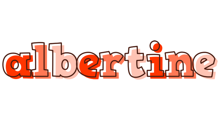 Albertine paint logo