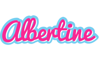 Albertine popstar logo