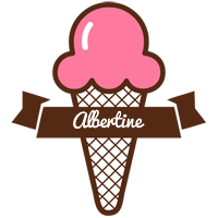 Albertine premium logo