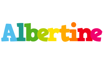 Albertine rainbows logo