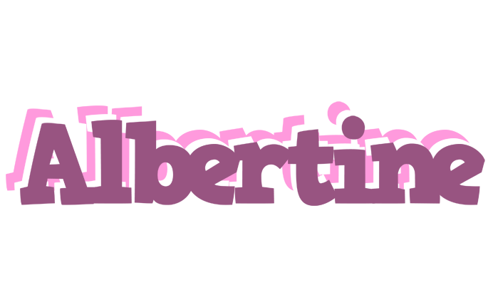 Albertine relaxing logo